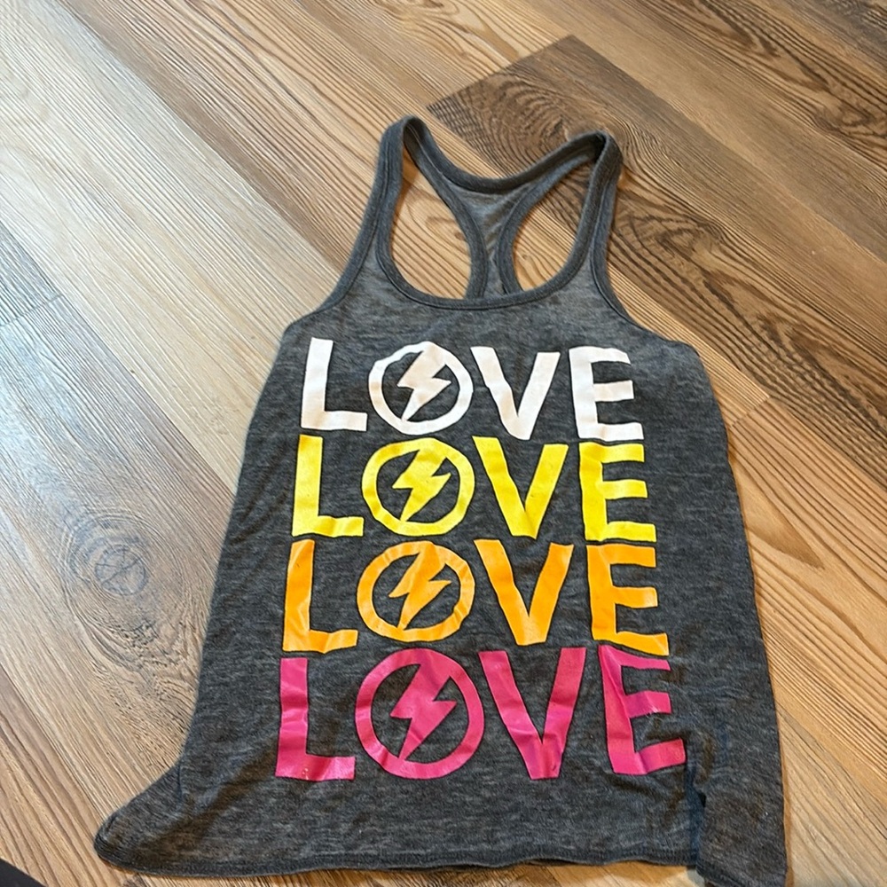 Chaser Racerback love tank